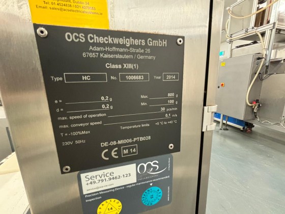 OCS Checkweigher 2468 Pic 10